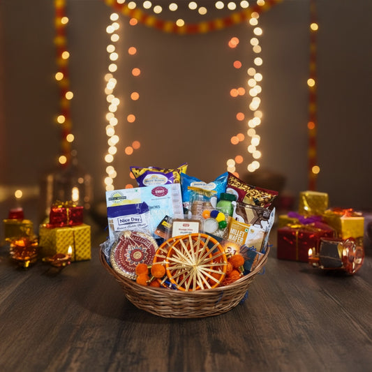 Diwali Gift Hamper | Authentic South Indian Festive Basket | Perfect Gift for Family, Friends & Corporate Celebrations