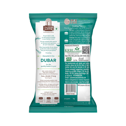 India Gate Dubar Basmati Rice