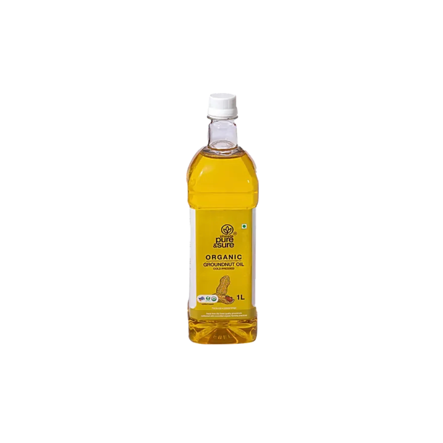 Pure & Sure Organic Groundnut Oil