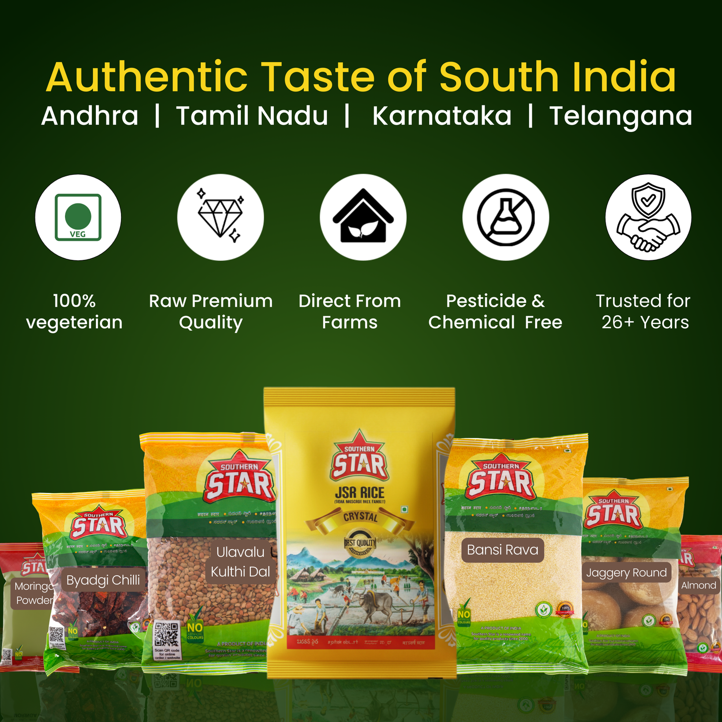 Bansi Rava online premium sooji semolina
Durum wheat semolina for South Indian recipes
Best Bansi Rava for upma rava idli and dosa
Coarse sooji semolina for traditional Indian dishes
Southern Star premium Bansi Rava for breakfast recipes
Bansi Rava, Sooji, Semolina, Upma, Rava Idli, Durum Wheat