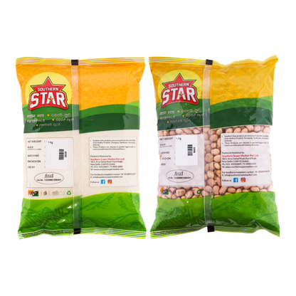Southern Star Chiroti Rava 1Kg & Groundnut 1Kg Combo