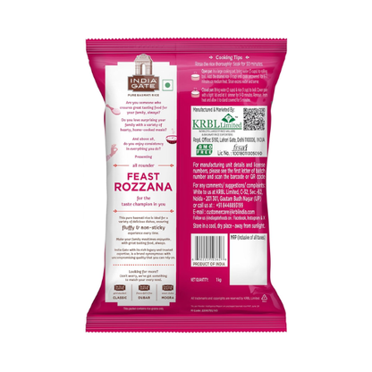 India Gate Feast Rozzana Basmati Rice
