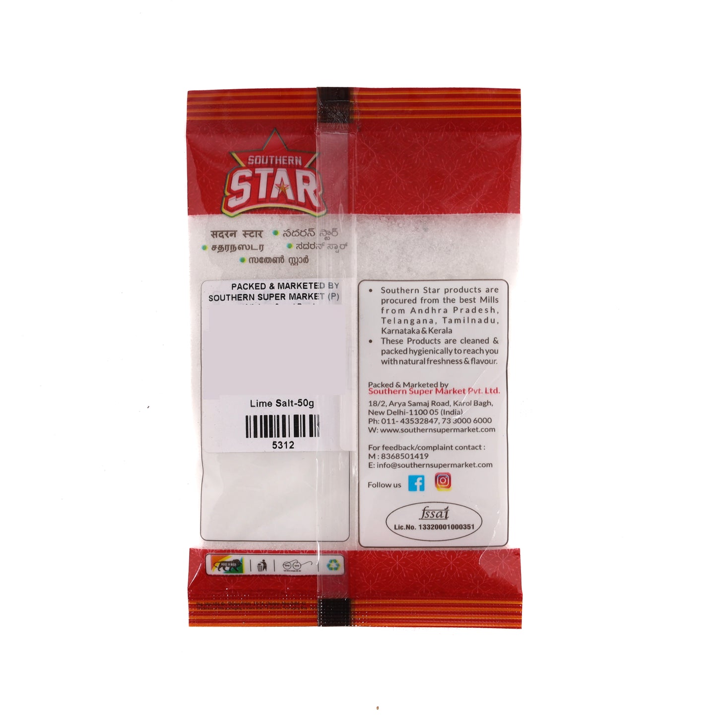 Southern Star Lime Salt