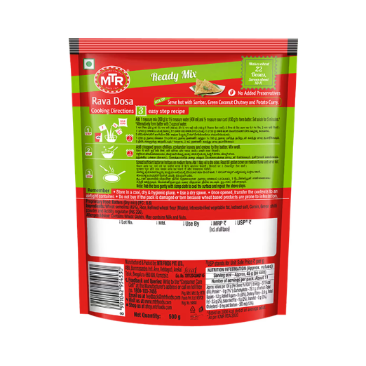 MTR Rava Dosa Ready Mix