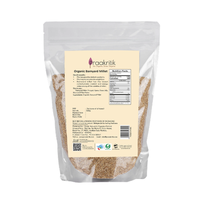 Praakritik Organic Barnyard Millet