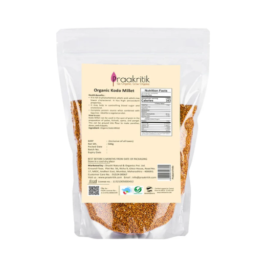 Praakritik Organic Kodo Millet