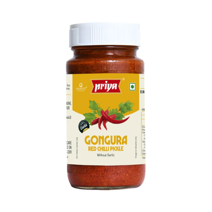 Priya Gongura Red Chilli Pickle