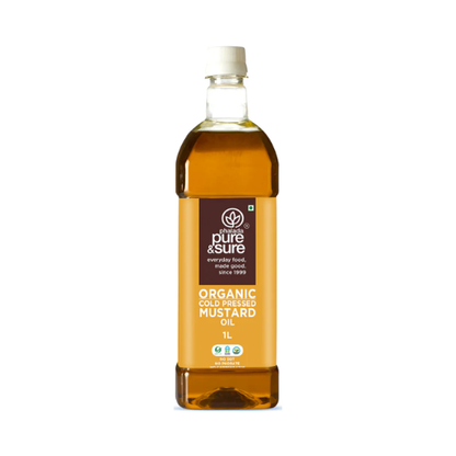 Pure & Sure Organic Cold Pressed Mustard Oil