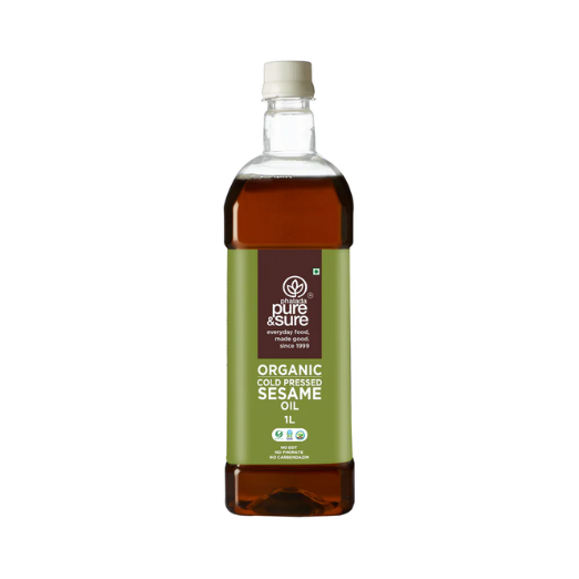 Pure & Sure Organic Cold Pressed Sesame Oil