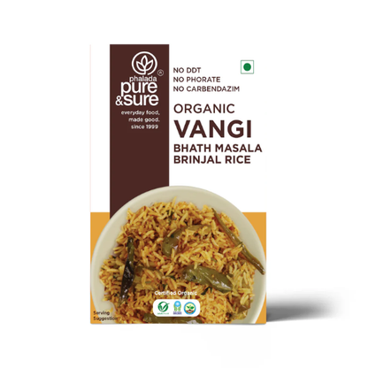 Pure & Sure Organic Vangi Bhath Masala Brinjal Rice