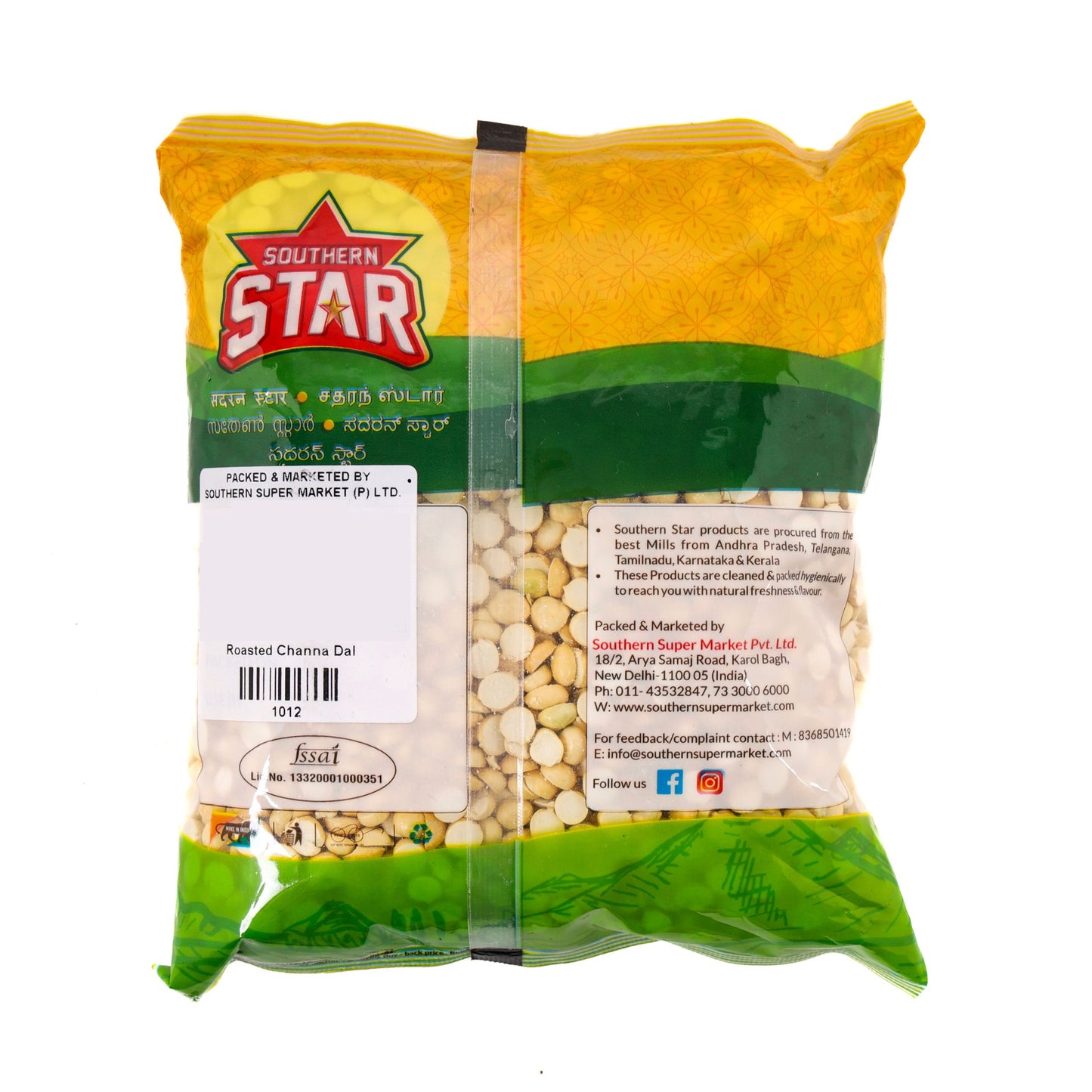 Southern Star Roasted Chana Dal