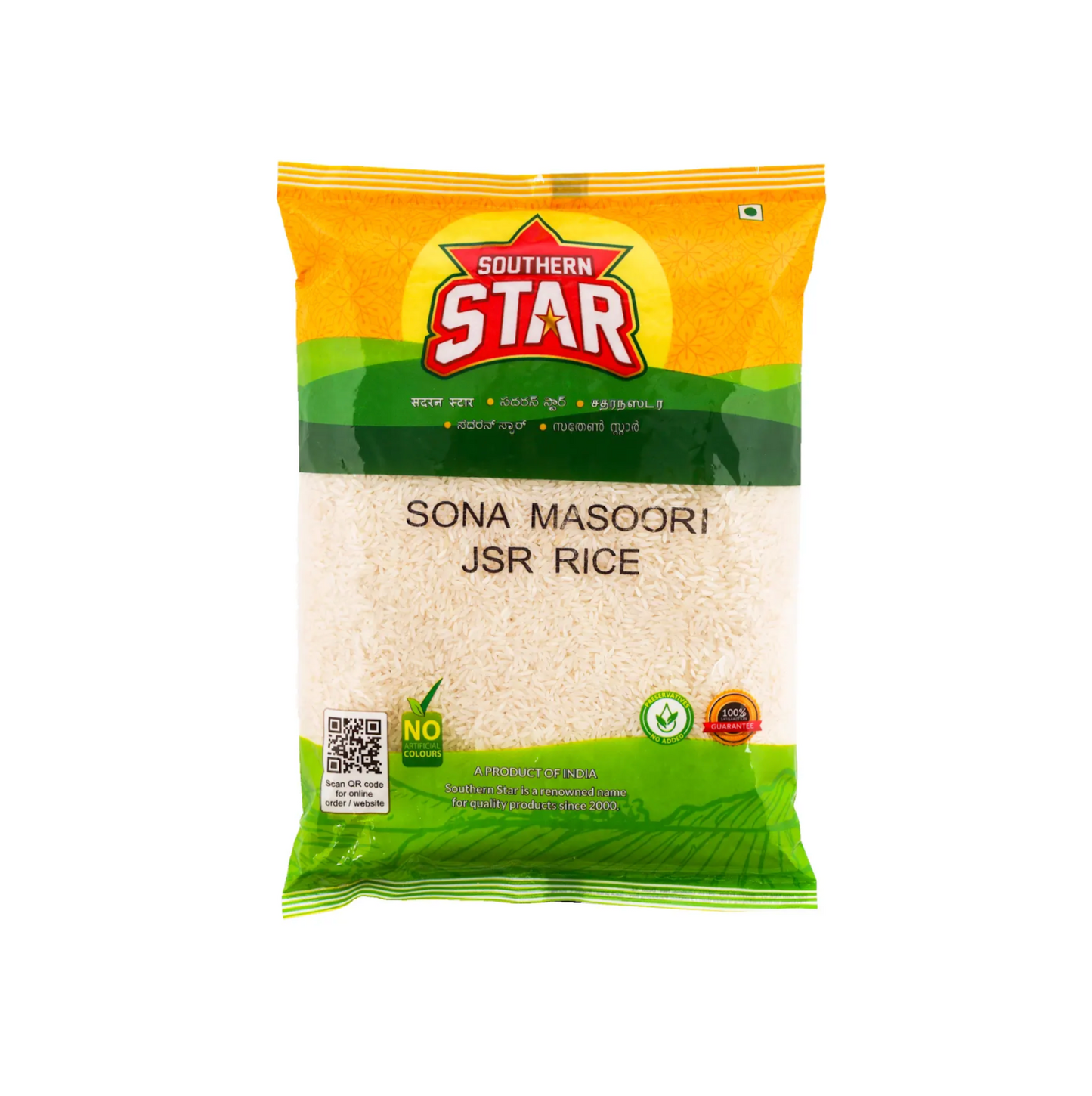 Southern Star Sona Masoori JSR Rice