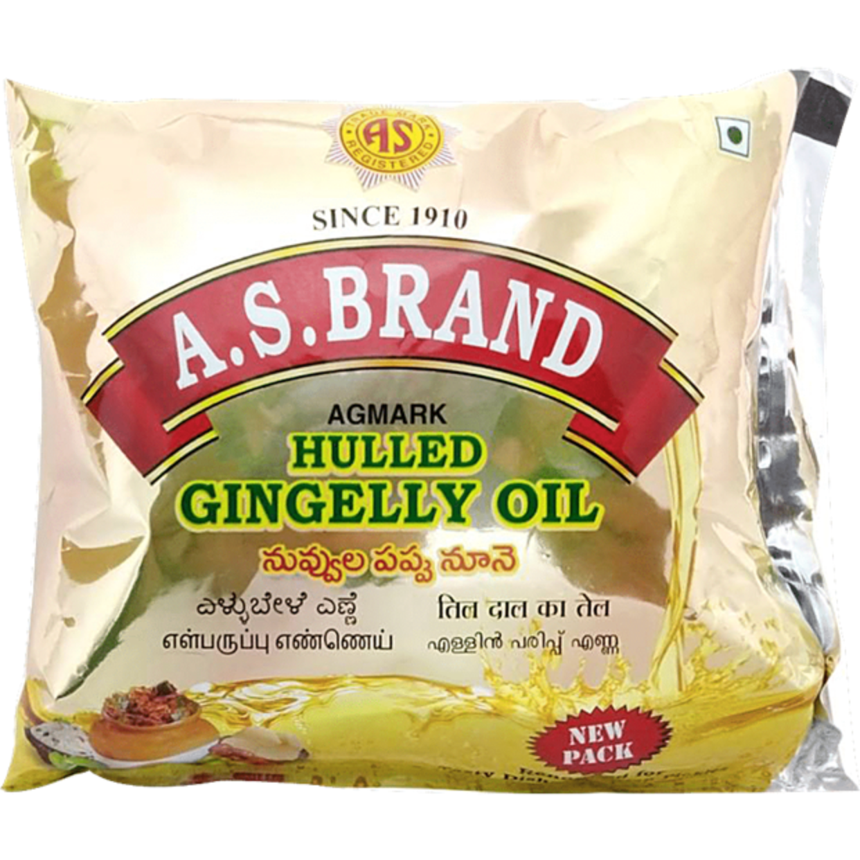 A.S Brand Hulled Gingelly Seeds