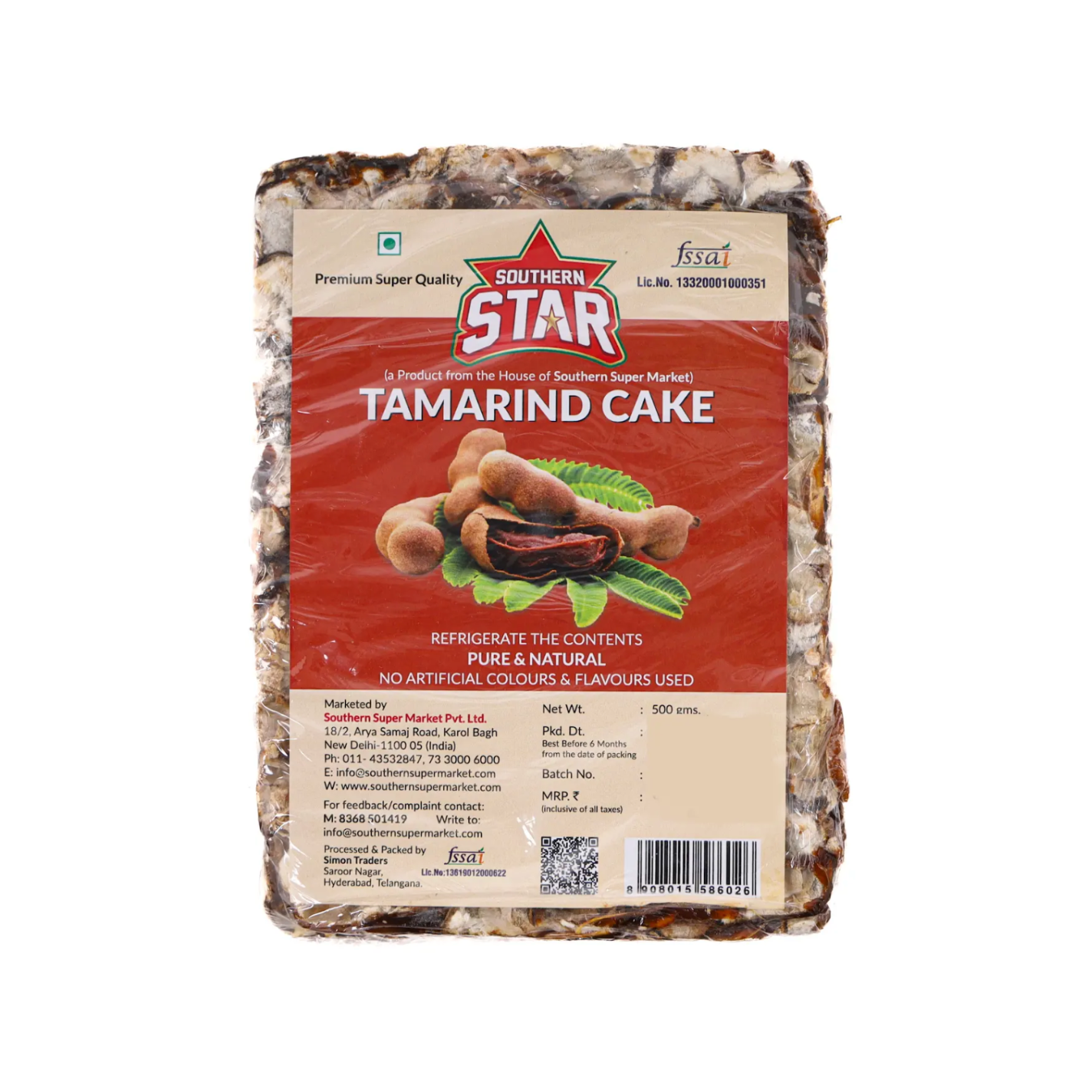 Southern Star Tamarind cake