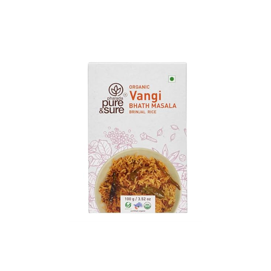 Pure & Sure Organic Vangi Bhath Powder