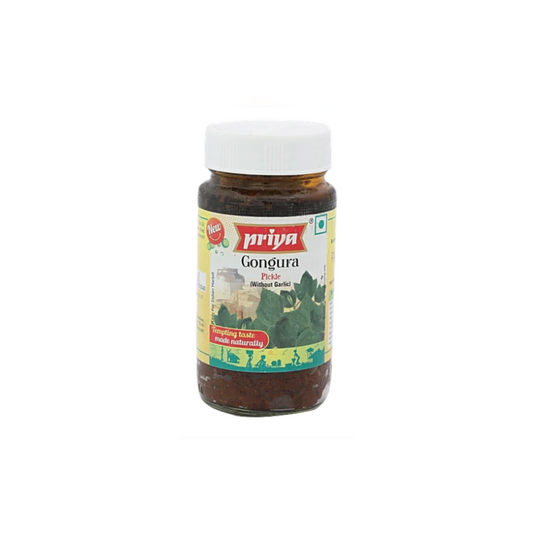 Priya Gongura Pickle Without Garlic