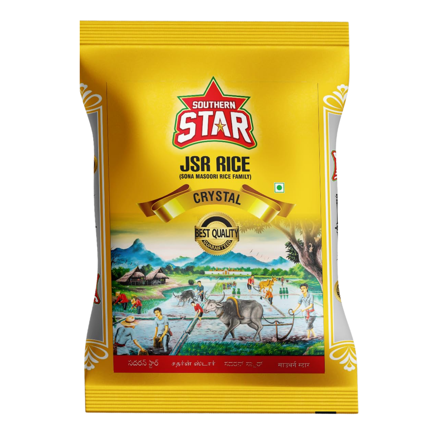 Southern Star Premium and Organic JSR Raw Sona Masoori Rice