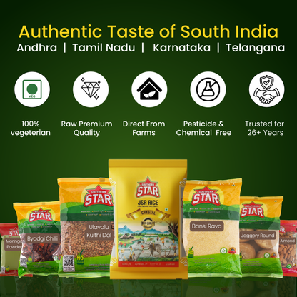 Bansi Rava online premium sooji semolina
Durum wheat semolina for South Indian recipes
Best Bansi Rava for upma rava idli and dosa
Coarse sooji semolina for traditional Indian dishes
Southern Star premium Bansi Rava for breakfast recipes
Bansi Rava, Sooji, Semolina, Upma, Rava Idli, Durum Wheat