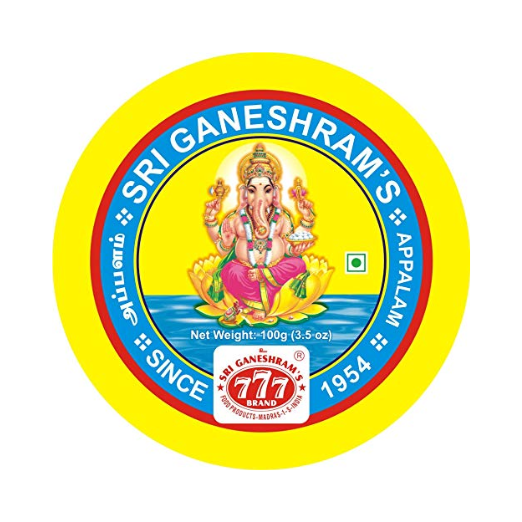 Sri Ganeshram's 777 Appalam (No.06)