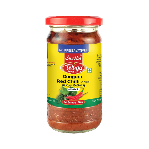 Telugu Gongura Red Chilli Pickle