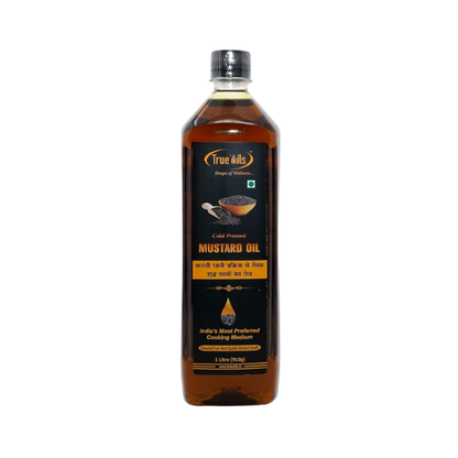 True Oils Cold Pressed Mustard Oil