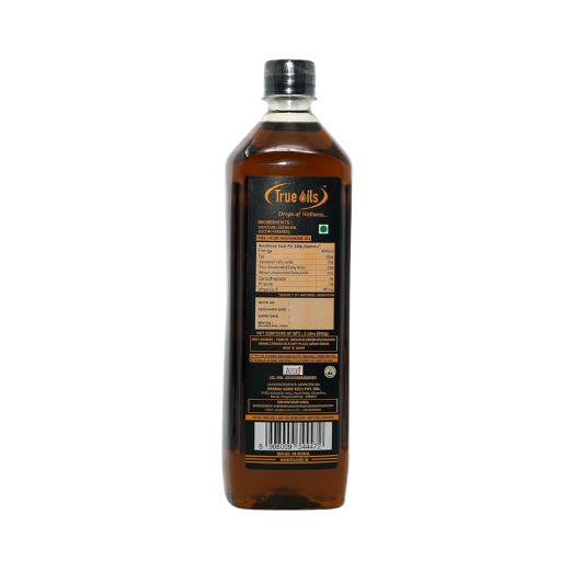 True Oils Cold Pressed Mustard Oil