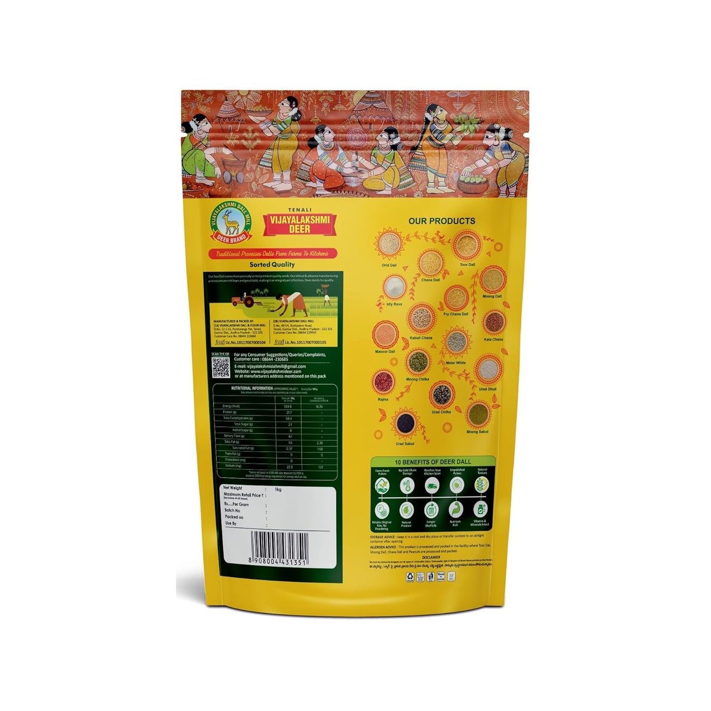 Vijayalakshmi Deer Premium Toor Dal
