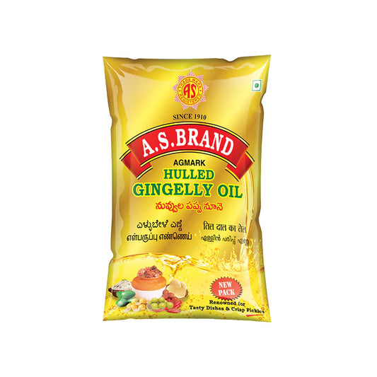 A.S. Brand Hulled Gingelly Oil | Sesame Oil